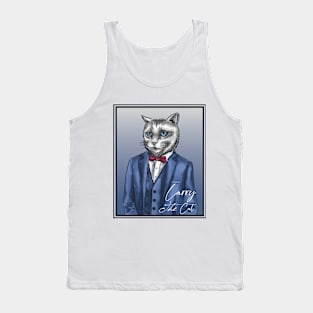 Larry The Cat Tank Top